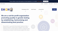 Desktop Screenshot of emqn.org